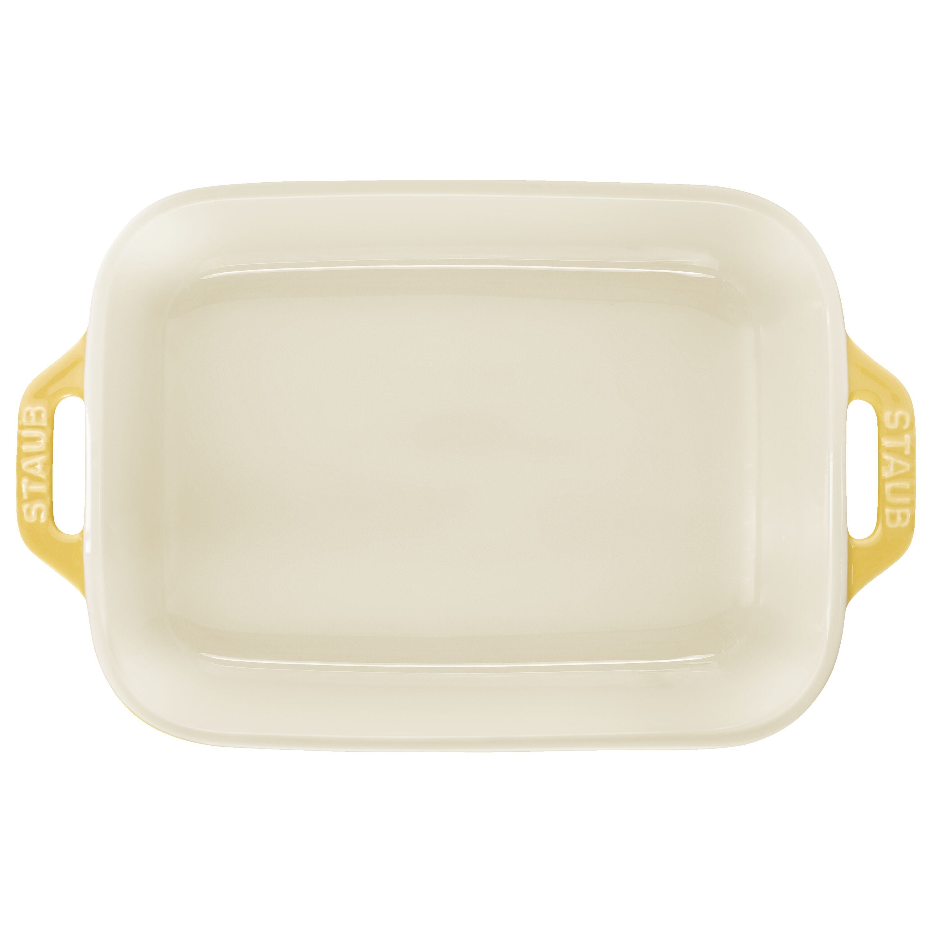 STAUB Ceramique Rectangular Baking Dish Set Citron 3 Piece-1