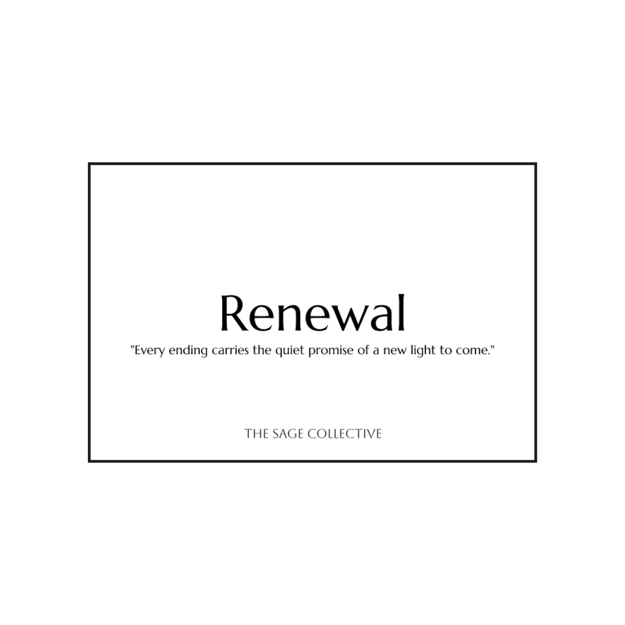 Renewal | Scented Soy Candle