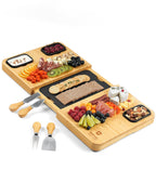 Cheese and Cracker Tray With Slate Plate-0