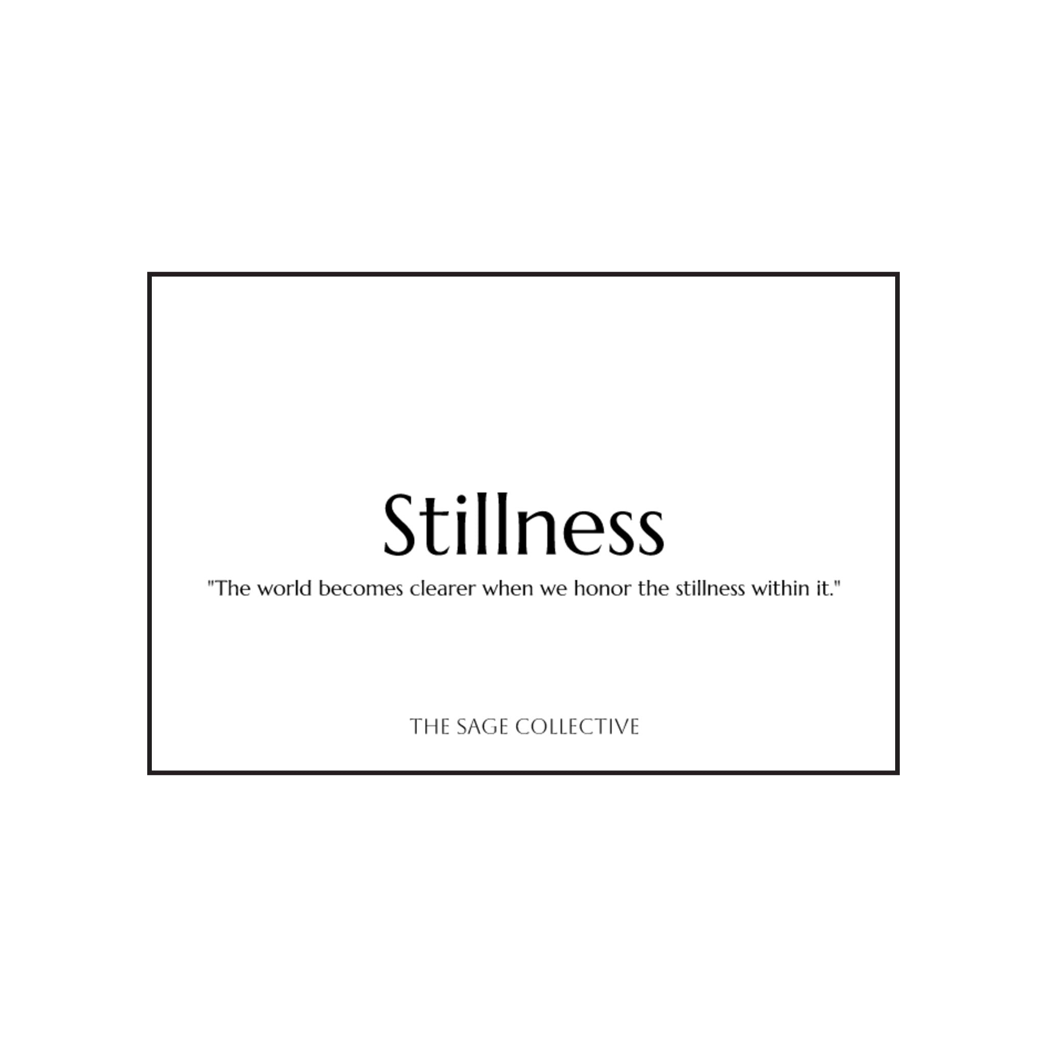 Stillness | Scented Soy Candle