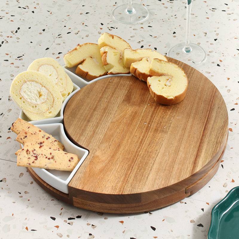 Circo Cheese Cutting Board & Ceramic Knife Set | Gift Idea-3