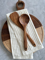 Teak Wooden Utensils, Set of 4-2