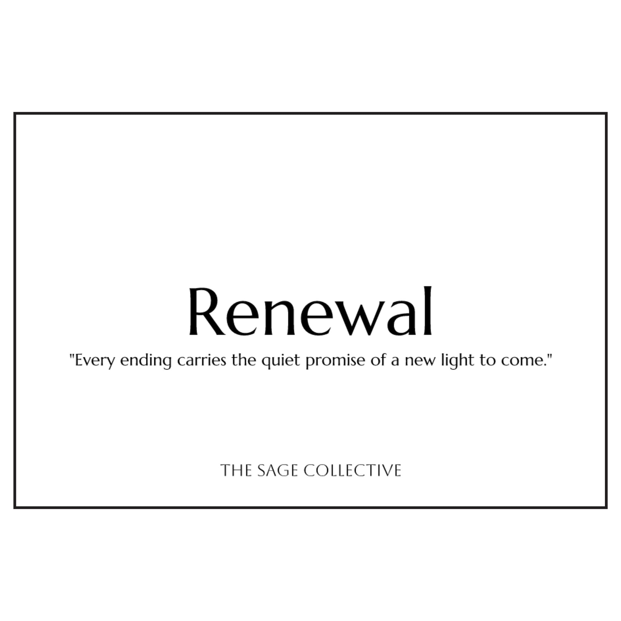 Renewal | Scented Soy Candle