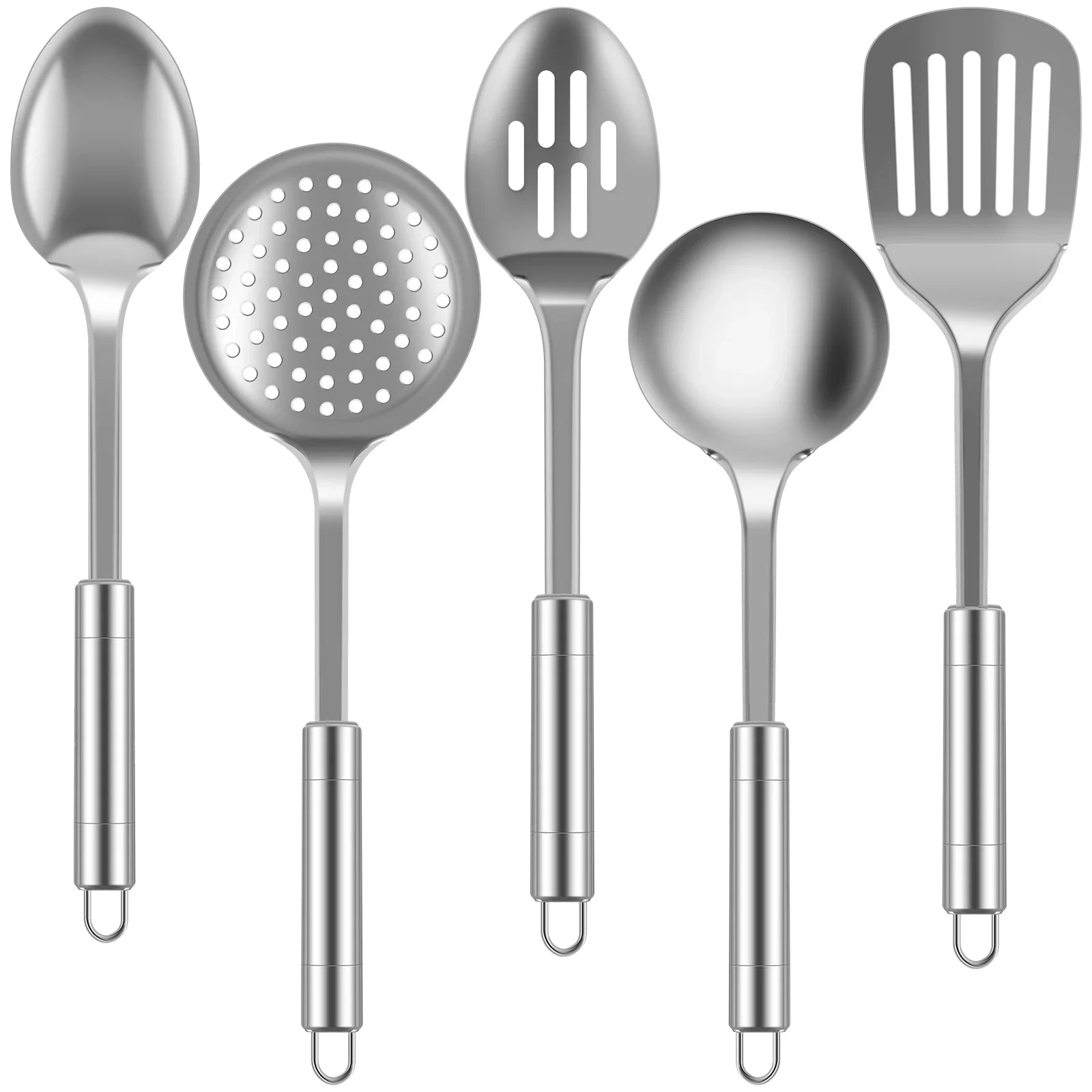 5Pcs Stainless Steel Kitchen Utensils Set-5