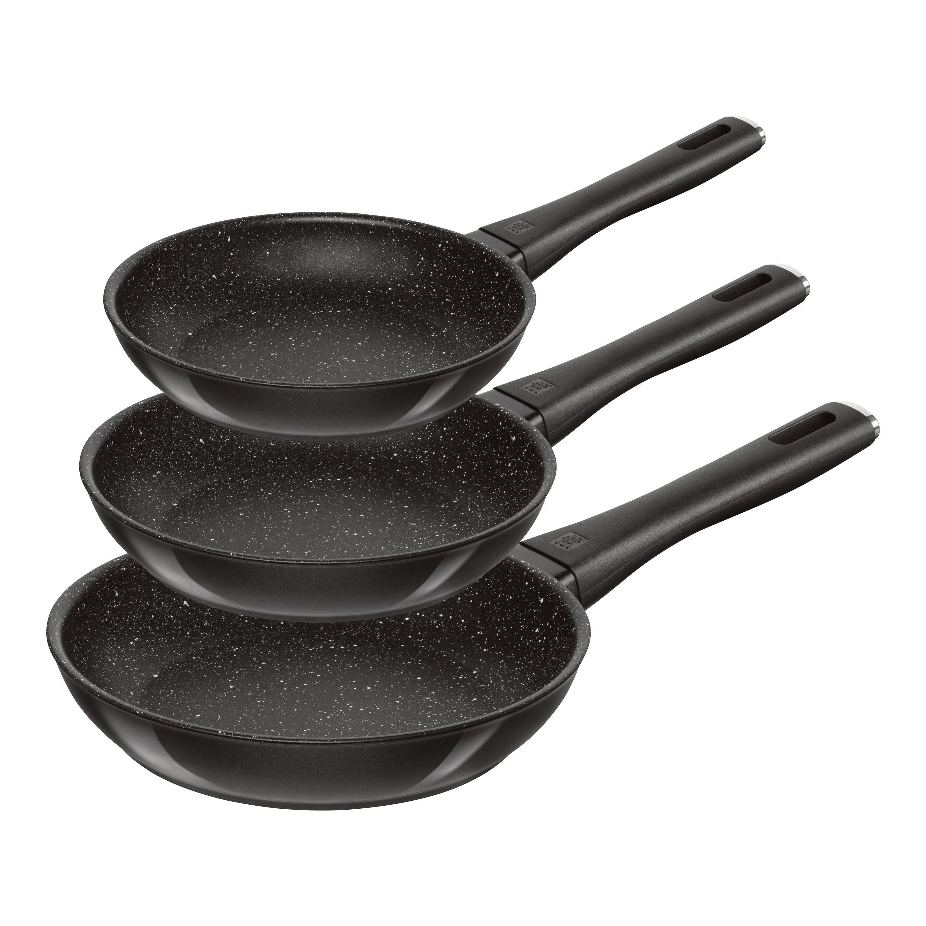 ZWILLING Marquina 3 Piece Aluminum Fry Pan Set-0