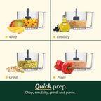 Cuisinart Mini-Prep® Plus Food Processor – 24 oz Compact Chopper & Grinder