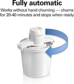 Hamilton Beach Ice Cream & Frozen Yogurt Maker – Homemade Desserts Made Easy