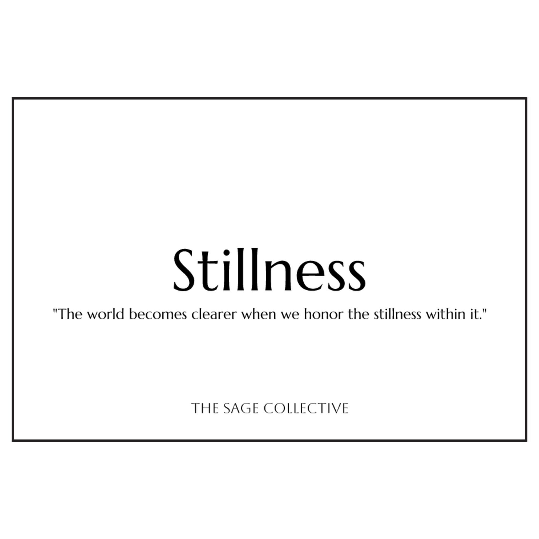 Stillness | Scented Soy Candle