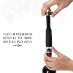 Ivation Electric Wine Opener Set – Cordless Automatic Corkscrew with Aerator & Preserver