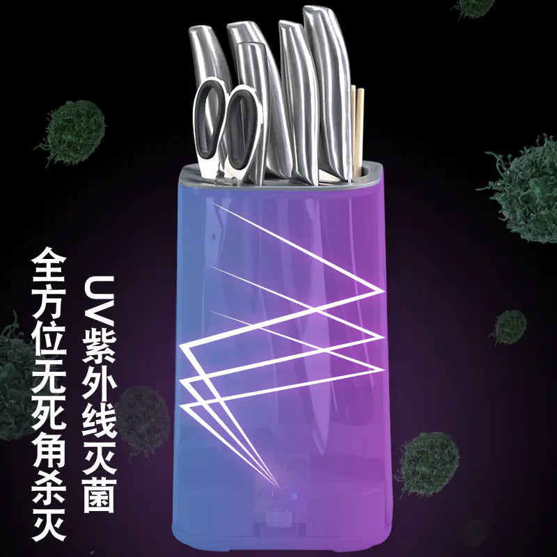 Smart UV Sterilizer Knife Holder for Kitchen Tools