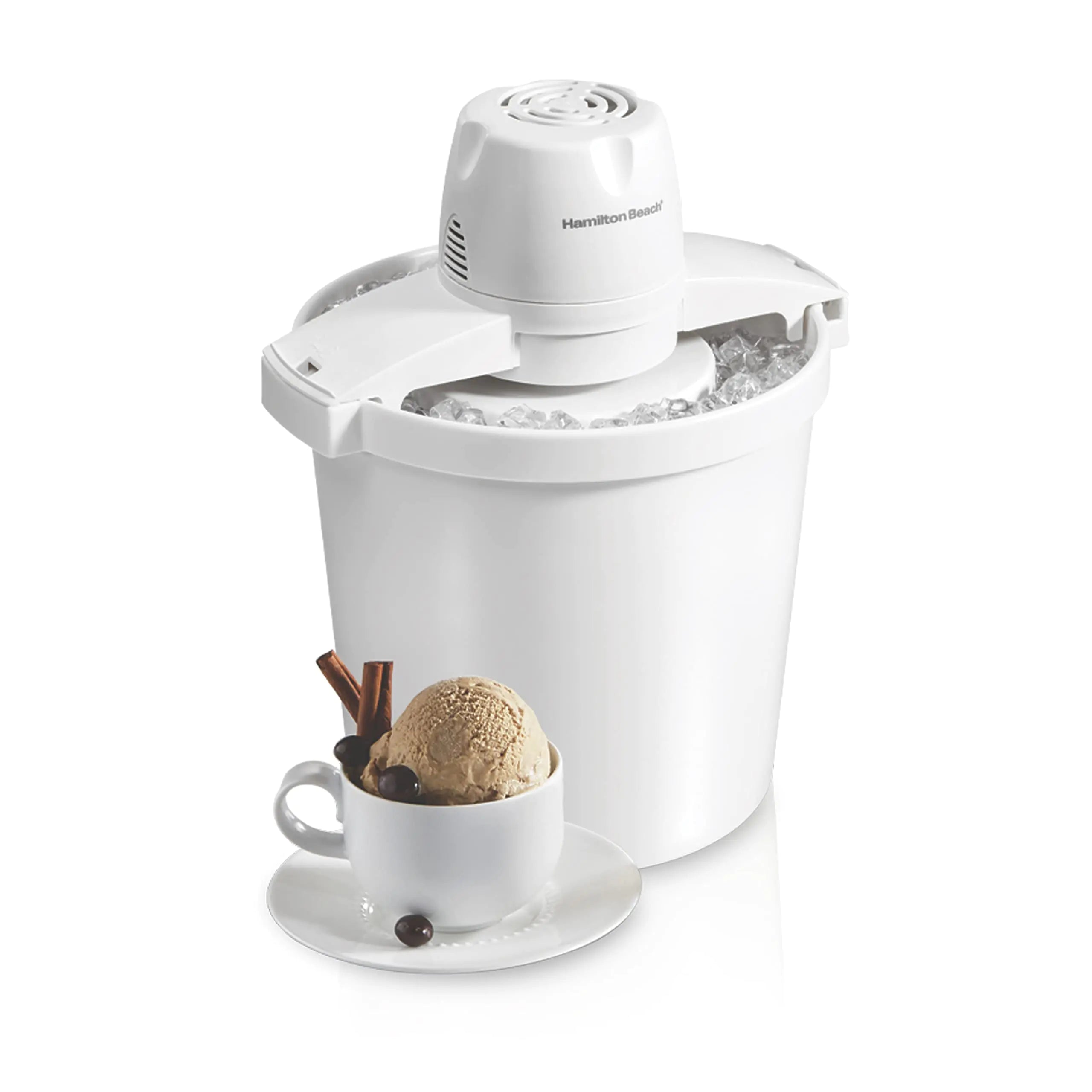 Hamilton Beach Ice Cream & Frozen Yogurt Maker – Homemade Desserts Made Easy