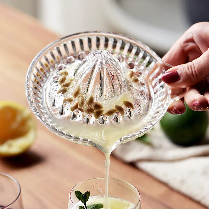 Handheld Glass Citrus Juicer-3