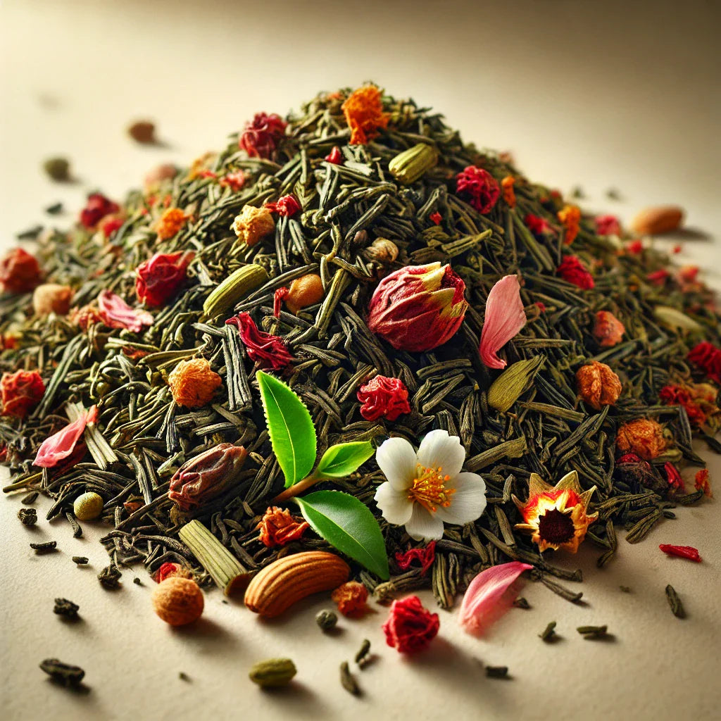 Pomegranate White Tea (Camellia Sinensis)-1
