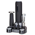 Ivation Electric Wine Opener Set – Cordless Automatic Corkscrew with Aerator & Preserver