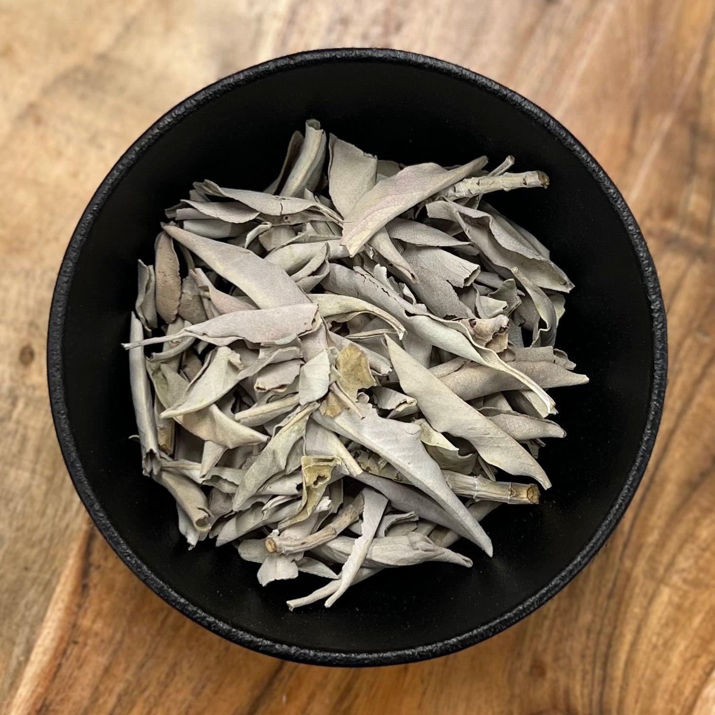 White Sage Leaf Whole (Salvia apiana)-1