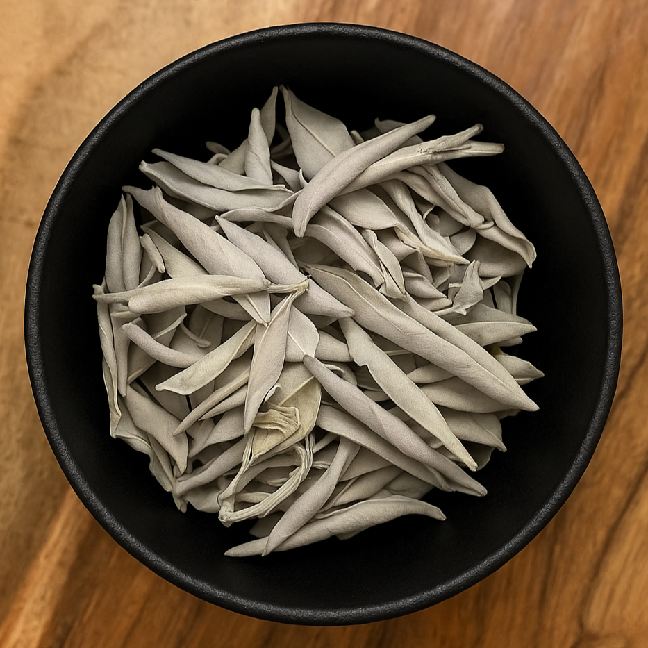 White Sage Leaf Whole (Salvia apiana)-0