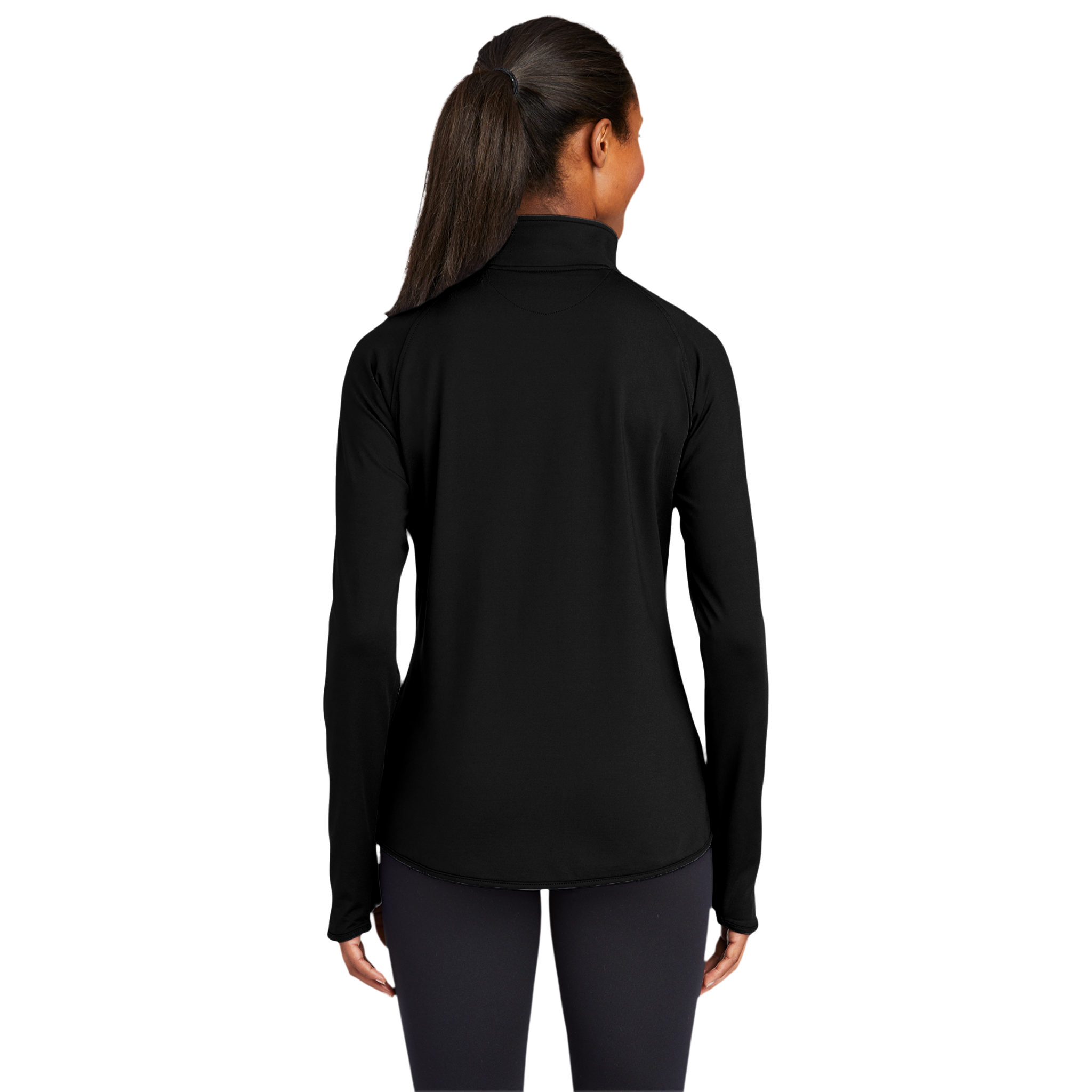 Ladies Sport-Wick® Stretch Quarter-Zip Pullover