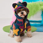 Autumn And Winter Camouflage Thick Dog Clothes For Small And Medium-Sized Pets-0