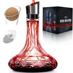 Wine Decanter with Built-in Aerator Pourer
