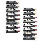 24-Bottle Wall Mounted Wine Rack – Modular Metal Storage & Display