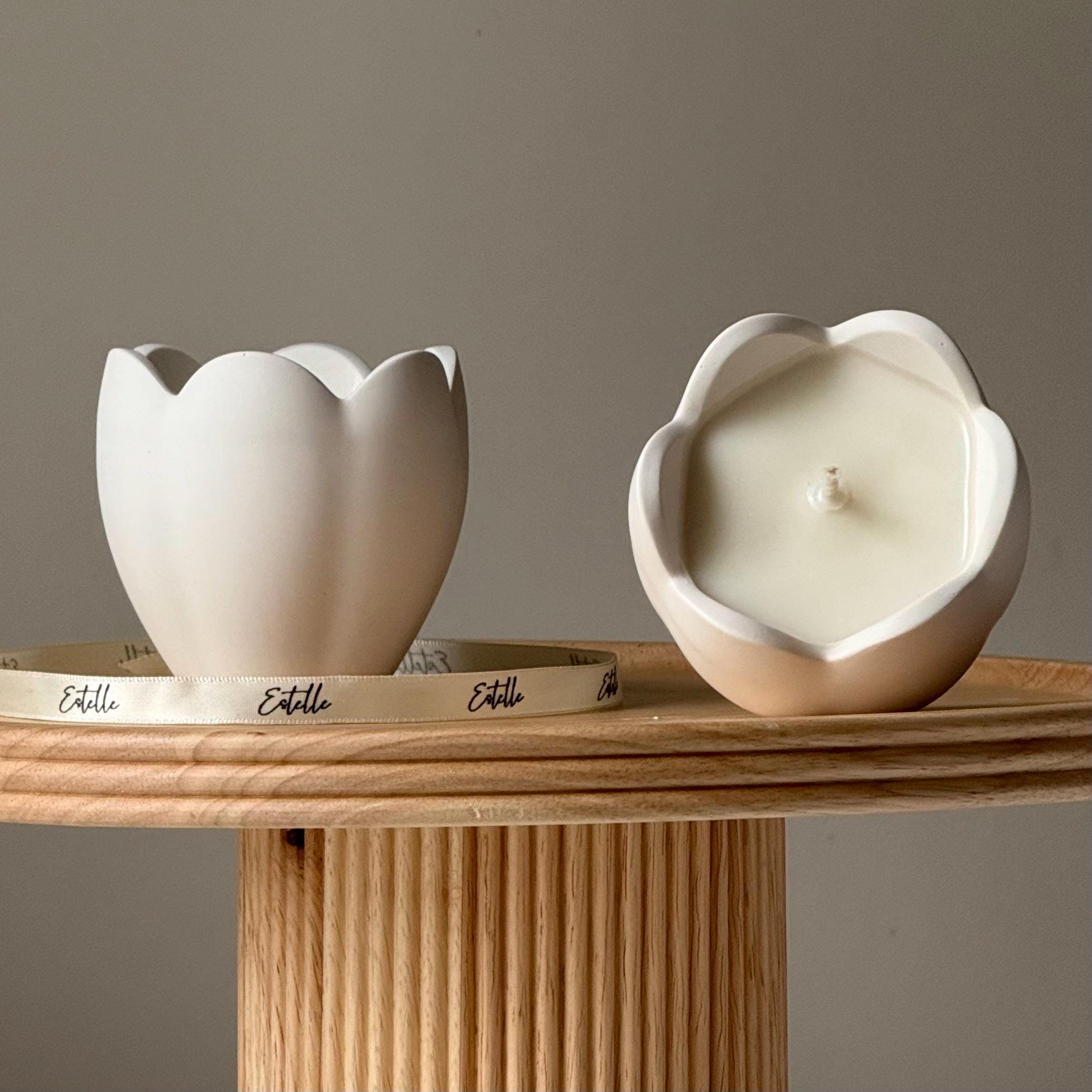 Flower Jar Soy Wax Candle-0