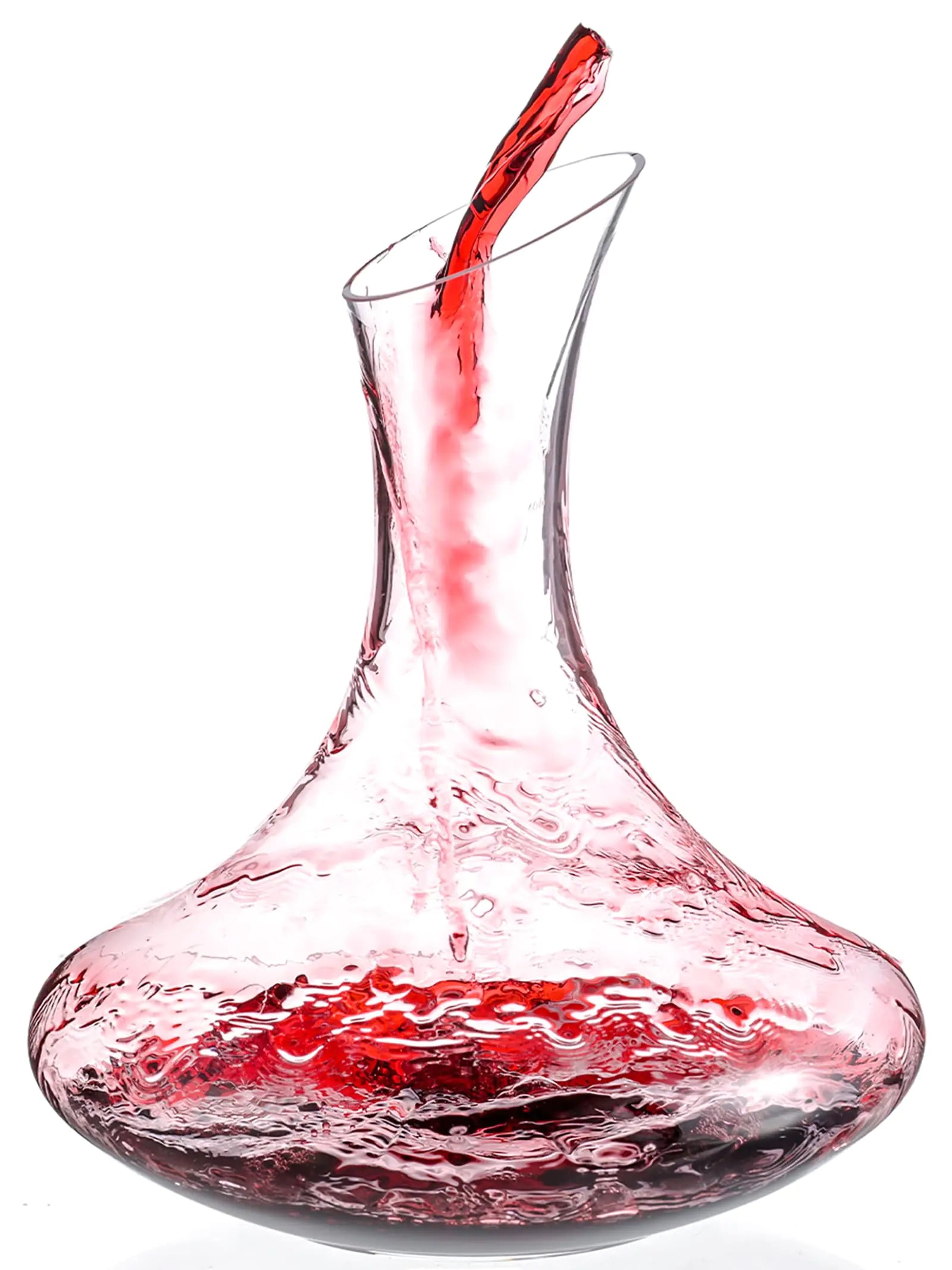 Large Wine Decanter – 1900ml Handcrafted Crystal Carafe